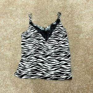 Zebra Print top size 2
